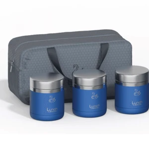 Bộ 3 hộp cơm giữ nhiệt 2GOOD A3 1.14L