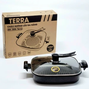 Chảo vuông nướng lẩu đa năng Bennix BN-30G-TERRA