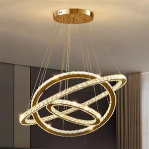 Đèn chùm Redsun TPLTD pha lê bản 3cm