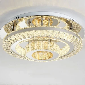 Đèn mâm ốp trần pha lê cao cấp M9230