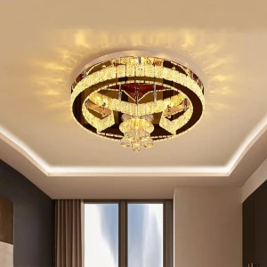 Đèn mâm pha lê ốp trần cao cấp M9224