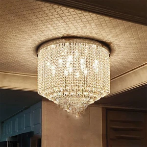 Đèn mâm pha lê ốp trần Redsun M9186