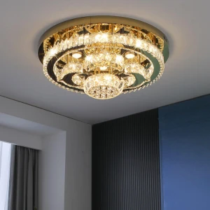 Đèn mâm pha lê ốp trần Redsun M9210