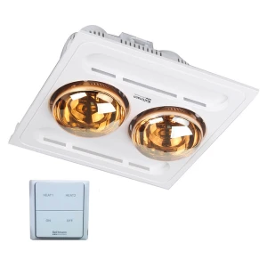 Đèn sưởi âm trần 2 bóng Kottmann K-9R có điều khiển