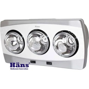 Đèn sưởi nhà tắm Hans H3B 3 bóng