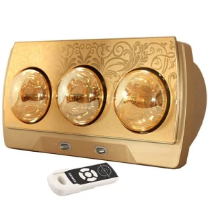 Đèn sưởi nhà tắm Heizen HE3BR 3 bóng có điều khiển