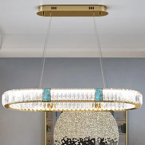 Đèn thả trần trang trí pha lê TPL086 hiện đại