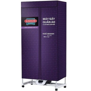 Máy sấy quần áo Sunhouse SHD2707 3 tầng điều khiển diệt khuẩn 1500w rộng 87x180cm