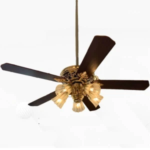 Quạt trần đèn Klasse 52KSP 518 5 cánh