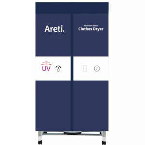 Tủ sấy quần áo đa năng Areti AD01 dòng cơ 2 tầng rộng 90x172cm