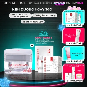 Kem Dưỡng Trắng Da Ban Ngày 5 in 1 Sắc Ngọc Khang 30g