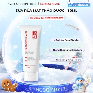 Sữa Rửa Mặt Thảo Dược Sắc Ngọc Khang (Herbal Facial Cleanser) 50g