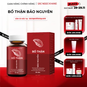 Viên uống Bổ Thận Bảo Nguyên hộp 30 viên