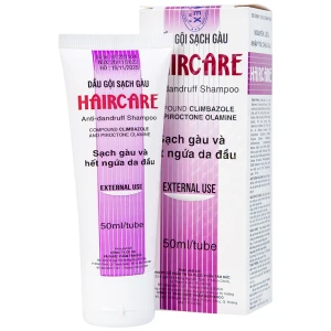 Dầu gội Haircare Bimex dưỡng tóc, ngăn ngừa gàu (50ml)
