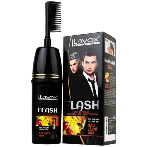 Gội phủ bạc Flash Lavox màu nâu cà phê G04 (150ml)