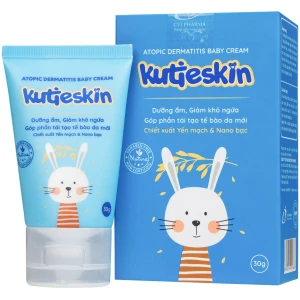 Kem bôi Kutieskin hỗ trợ cải thiện tình trạng chàm sữa và dưỡng ẩm cho da bé (30g)
