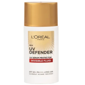 Kem chống nắng L Oréal UV Defender UV Serum Protector Invisible Fluid SPF 50 PA bảo vệ da (50ml)