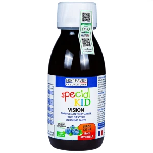Siro Special Kid Vision Eric Favre bổ sung các dưỡng chất cần thiết, có ích cho thị giác (125ml)