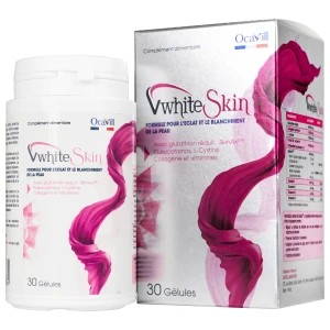 Thực phẩm bảo vệ sức khỏe VwhiteSkin hỗ trợ duy trì độ ẩm cho da, tăng độ đàn hồi cho da