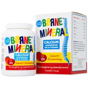 Viên nhai Borne Mineral New Nordic hỗ trợ phát triển xương, giúp tăng chiều cao, tăng đề kháng