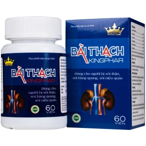 Viên uống giúp lợi tiểu, hỗ trợ bài tiết cặn sỏi giảm sỏi tiết niệu Bài Thạch Kingphar