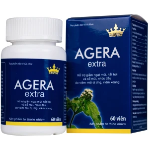 Viên uống hỗ trợ giảm ngạt mũi, hắt hơi và sổ mũi