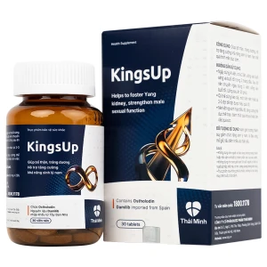 Viên uống KingsUp Thái Minh bổ thận, tráng dương, hỗ trợ tăng cường khả năng sinh lý nam