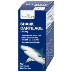 Viên uống Shark Cartilage NatureCare hỗ trợ tăng cường khả năng vận động linh hoạt và bôi trơn khớp