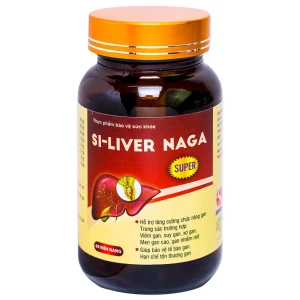 Viên uống Si-Liver Naga Vesta giúp tăng cường miễn dịch, phục hồi và bảo vệ gan (60 viên)