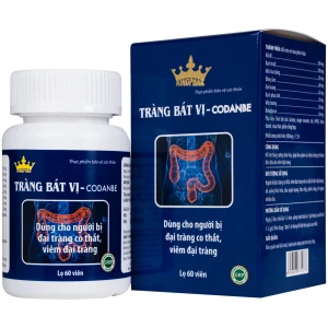 Viên uống hỗ trợ tăng cường tiêu hóa cho người viêm đại tràng Tràng Bát Vị-Codanbe Kingphar