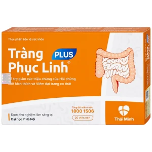 Viên uống Tràng Phục Linh Plus Thái Minh hỗ trợ giảm các triệu chứng của hội chứng ruột