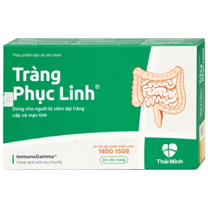 Viên uống Tràng Phục Linh Thái Minh dùng cho người bị viêm đại tràng cấp và mạn tính
