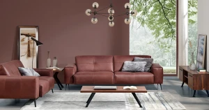 SOFA DA THẬT OSLO F002Milano & Design