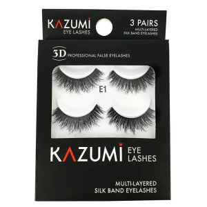 LÔNG MI KAZUMI E1 HỘP 3 ĐÔI