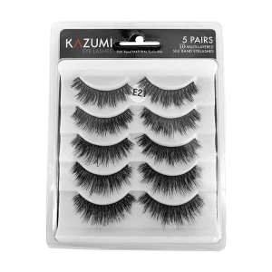 LÔNG MI KAZUMI E21 HỘP 5 ĐÔI