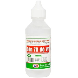 Dung Dịch Cồn Y Tế 70 Độ 60ml