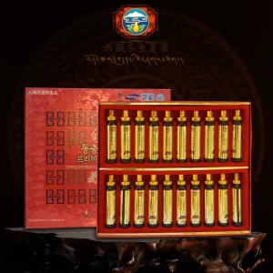 Nước uống đông trùng hạ thảo nấm linh chi dạng ống Hàn Quốc D046