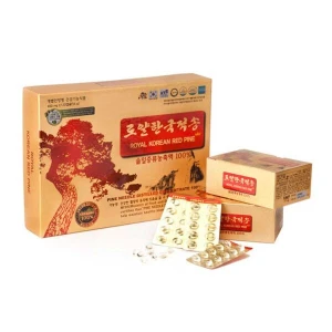 Tinh Dầu Thông Đỏ Hoàng Gia Hàn Quốc 450mg x 120 viên