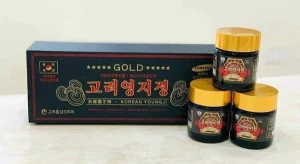 Cao linh chi hộp gỗ đen Hàn Quốc - GOLD Korean YOUNGJI Korean Longevity Mushroom Extract