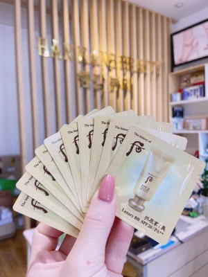 Kem nền BB cao cấp mịn, che phủ tốt Whoo trang điểm Luxury BB Cream SPF20/PA