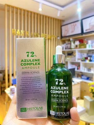 Serum Ngừa Mụn, Kháng Viêm Điều Tiết Bã Nhờn Histolab 72% Azulene Complex Ampoule Derma Science