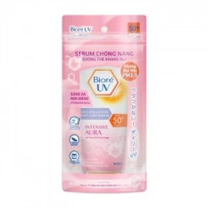 Anti-Pollution Body Care Serum Intensive Aura SPF 50 PA Biore 150ml