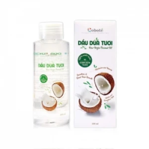 Dầu dừa tươi đa năng Coboté Raw Virgin Coconut Oil, Chai 100ml