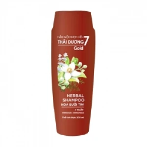 Dầu Gội Dược Liệu Thái Dương 7 Gold Hoa Bưởi Tây 200ml