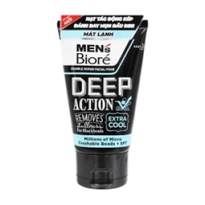 Foam Deep Action Extra Cool Biore 50g