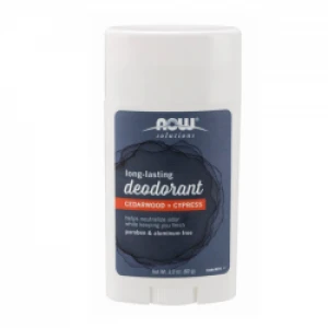 Long-Lasting Deodorant Stick Cedarwood Cypress Now 62g - Lăn khử mùi da dưới cánh tay
