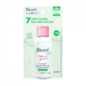 Makeup Remover Perfect Cleansing Water Acne Care Biore 90ml