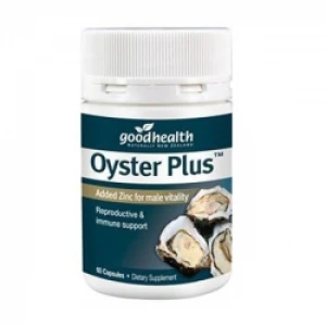 Tinh chất hàu tươi Oyster plus Goodhealth, New Zealand 60 viên - Nhà Thuốc Minh Châu