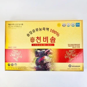 Tinh dầu thông đỏ chính phủ cheon bi sol hộp 180 viên (10ea)