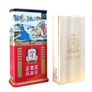 Hồng Sâm Khô Hàn Quốc KGC 150g Hộp 7 Củ